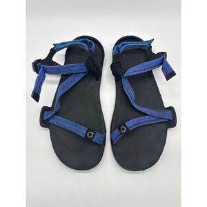 Xero Shoes Z-Trail EV Barefoot Minimalist Strappy Sandal Purple Blue Womens 8